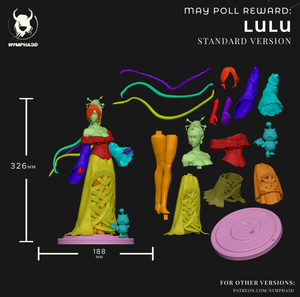 Nympha 3D - Final Fantasy - Lulu
