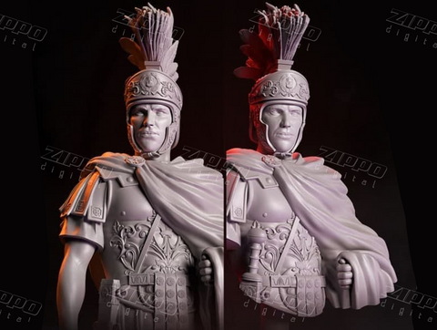 Roman Praetorian Centurion 3D Print - STL file