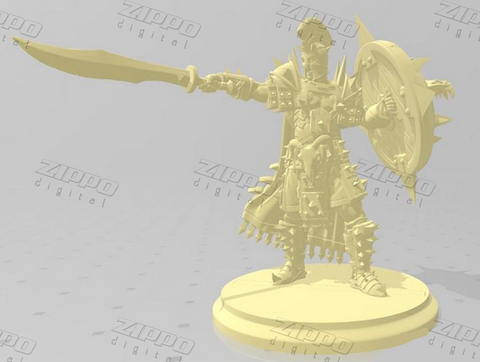 Warior Jason 3D Print - STL file