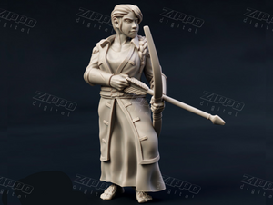 Halfling Militia Archer 3D Print - STL file