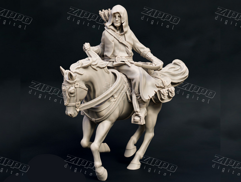 Ranger with Bow Mounted 3D Print - STL file