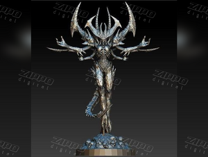 Diablo Staue 3D Print - STL file