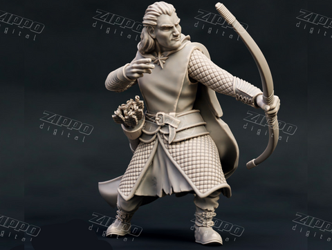 Ranger with Bow B 3D Print - STL file