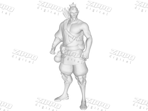 Hanzo The Ninja 3D Print - STL file