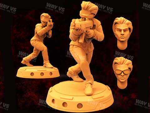 Agent B-B1GRL 3D Prints STL File