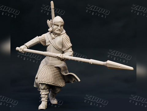 Ranger with Spear A 3D Print - STL file