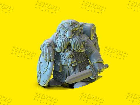Iron Crow Iron Warrior 3D Print - STL file
