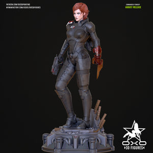 OXO3D - Comandante Shepard Female 08_2025