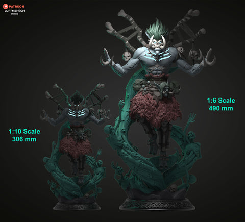 Bwonsamdi 1-6 scale + presupported by Luftmensch Studio