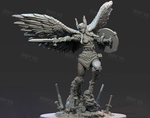 Freya Pre-supported 3D Prints STL File