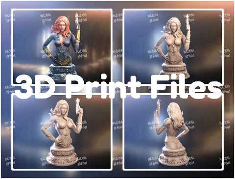 Girl 3D Prints STL Character Models