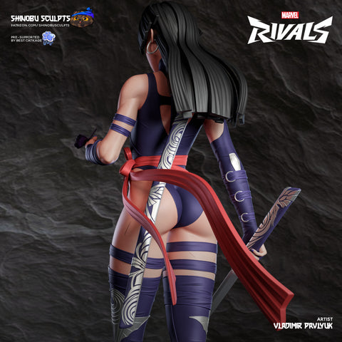 Shinobu Sculpts - Psylocke