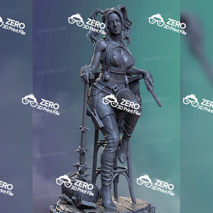 Harley Quinn Sexy girl 3D Prints STL File