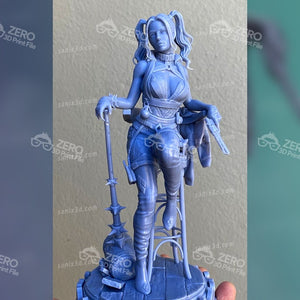 Harley Quinn Sexy girl 3D Prints STL File