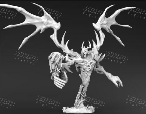 Shadow Fiend from DOTA 2 3D Print - STL file