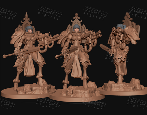 Space Nuns Warsuit 3D Print - STL file