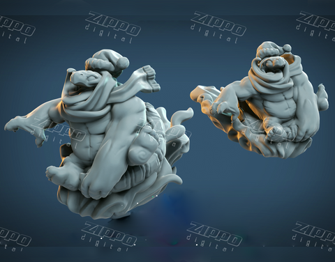 Epics N Stuffs 202011 Sleighing Tortle 3D Print - STL file