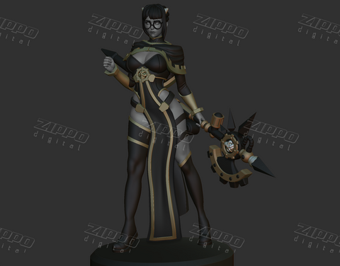 Tech Priest Anime Figure January 2022 3D Print - STL file