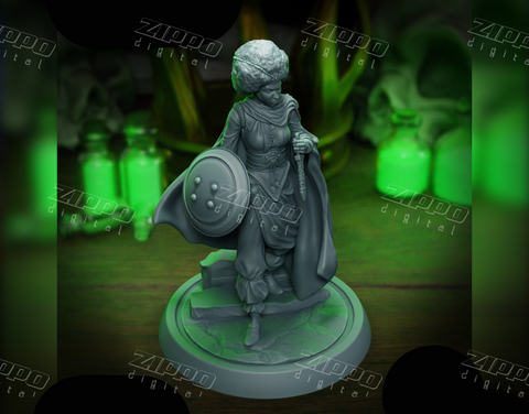 Jendaya Bahati 3D Print - STL file