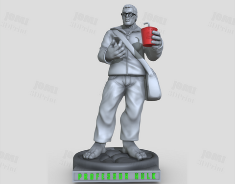 Professor Hulk 3D Prints STL File