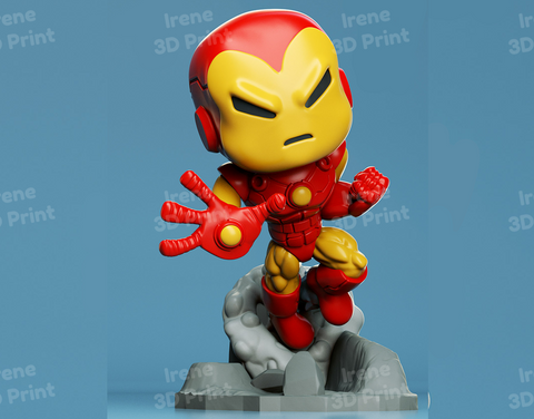 3DXM - Iron-Man Chibi