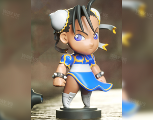 Chun-Li Chibi 3D Prints STL File