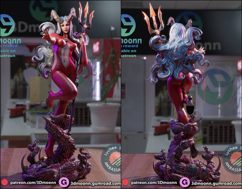 3Dmoonn - Marvel - Satana