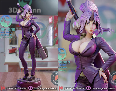 3Dmoonn - TenSura - Shion (normal + nsfw)(Support + non Support)