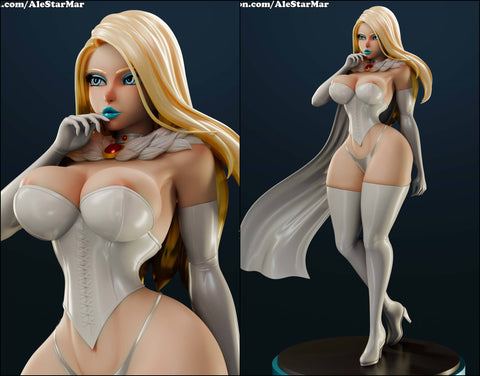 AleStarMar - Emma Frost 150mm + nsfw
