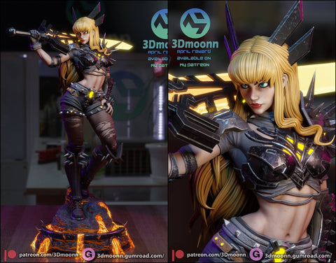 3Dmoonn - Marvel - Magik