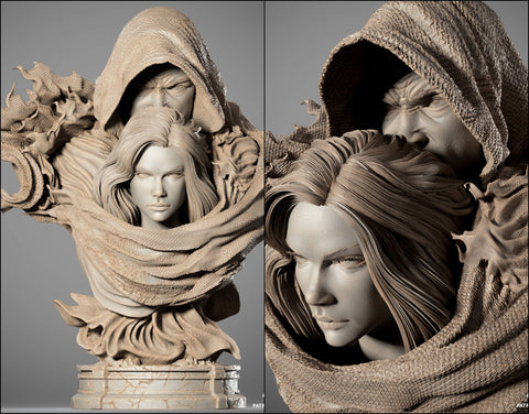 WICKED Cloak and Dagger Portrait Bust
