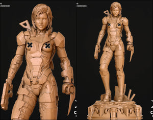 OXO3D - Comandante Shepard Female 08_2025