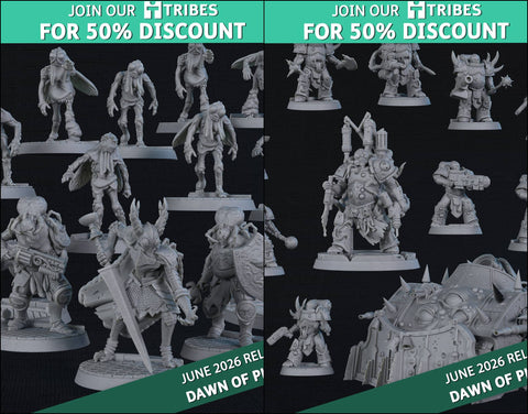 Cyber Forge Miniatures - 2025 - June - Dawn of Plague