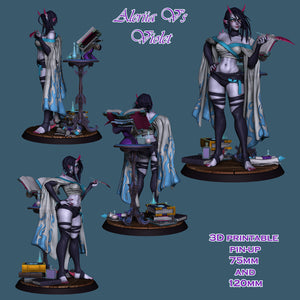 Ronin Art Workshop Violet Pose 2.75mm and 120mm