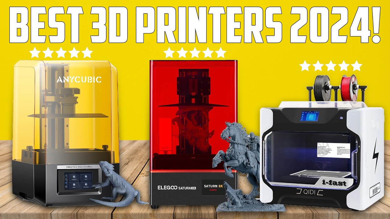 The Best 3D Printers for 2024 STLMasterpieces