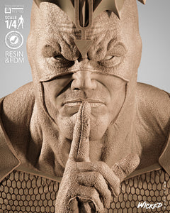 Wicked Black Bolt Portrait Bust