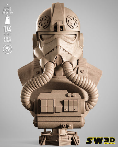 SW3D Elite Tie Fighter Portrait Bust