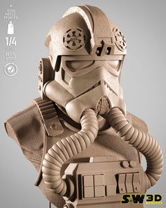 SW3D Elite Tie Fighter Portrait Bust