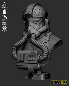 SW3D Elite Tie Fighter Portrait Bust