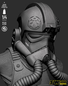 SW3D Elite Tie Fighter Portrait Bust