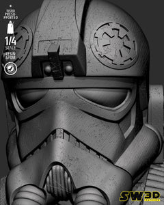 SW3D Elite Tie Fighter Portrait Bust