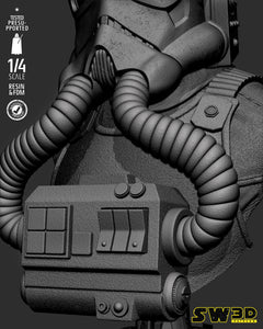 SW3D Elite Tie Fighter Portrait Bust