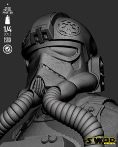 SW3D Elite Tie Fighter Portrait Bust