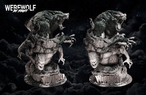 Busto Lobisomen - WICKED 3D Print - STL file - 3D Print STL File for Resin Printer