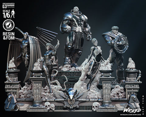 WICKED – Diorama Apocalypsis – 3D Print Model STL