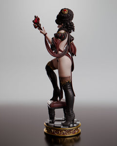 Queen of Hearts 3D Print - STL file - 3D Print STL File for Resin Printer
