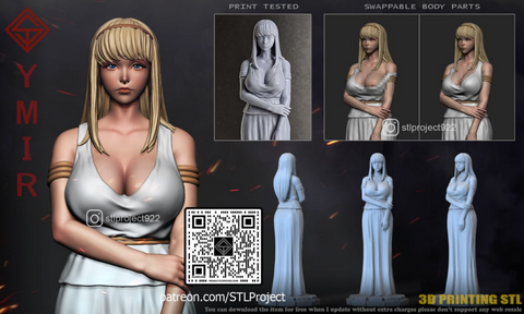 Ymir 3D Print - STL file