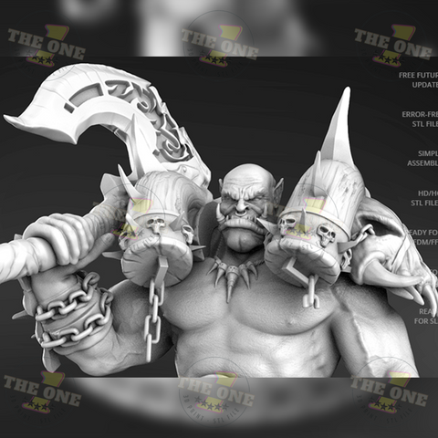 Garrosh Hellscream 3D Prints STL File