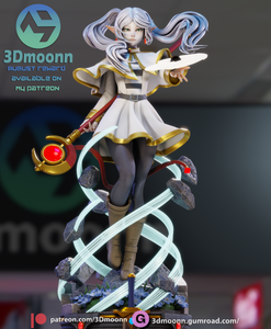 3Dmoonn - Sousou no Frieren - Frieren