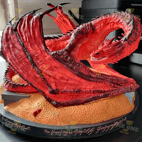 Smaug the Golden Hobbit 3D Prints STL File